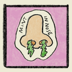 Herbs in the nose