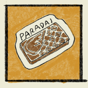 Paradai chocolate and Doggo's ATM run