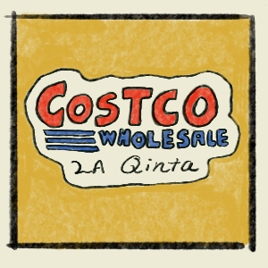 Groceries at the La Quinta Costco