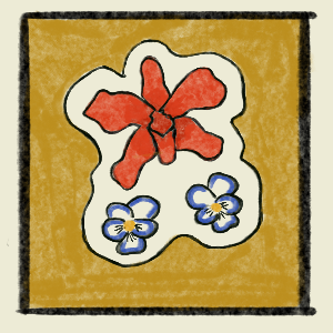 Flower jewelery from Chiang Mai