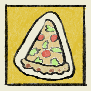 Pizza slices from all our favorite spots